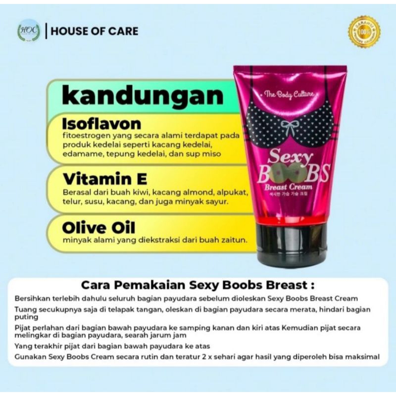 𝗦𝗘𝗫𝗬 𝗕𝗢𝗢𝗕𝗦 𝗕𝗿𝗲𝗮𝘀𝘁 𝗖𝗿𝗲𝗮𝗺 Krim Serum Obat Pembesar Pengencang Payudara Ampuh Permanen BPOM