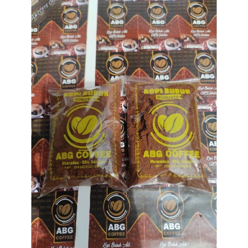 

Kopi bubuk Murni 100% Robusta Tanpa Campuran 400 Gram