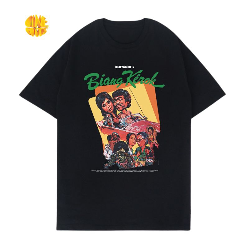 Kaos Benyamin Biang Kerok (1972) | Kaos Film | Kaos Film Cine Goods | Movie T-Shirt
