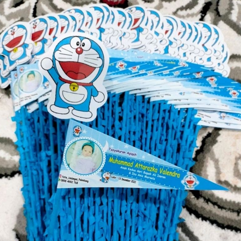 Bendera Aqiqah Karakter Lucu