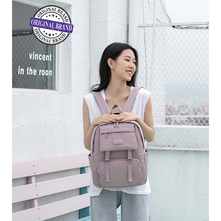 Gudika Bag 5185 - Tas Ransel Besar Backpack Laptop Sekolah Anti Air Kekinian Terlaris - Tas Wanita Import Terbaru