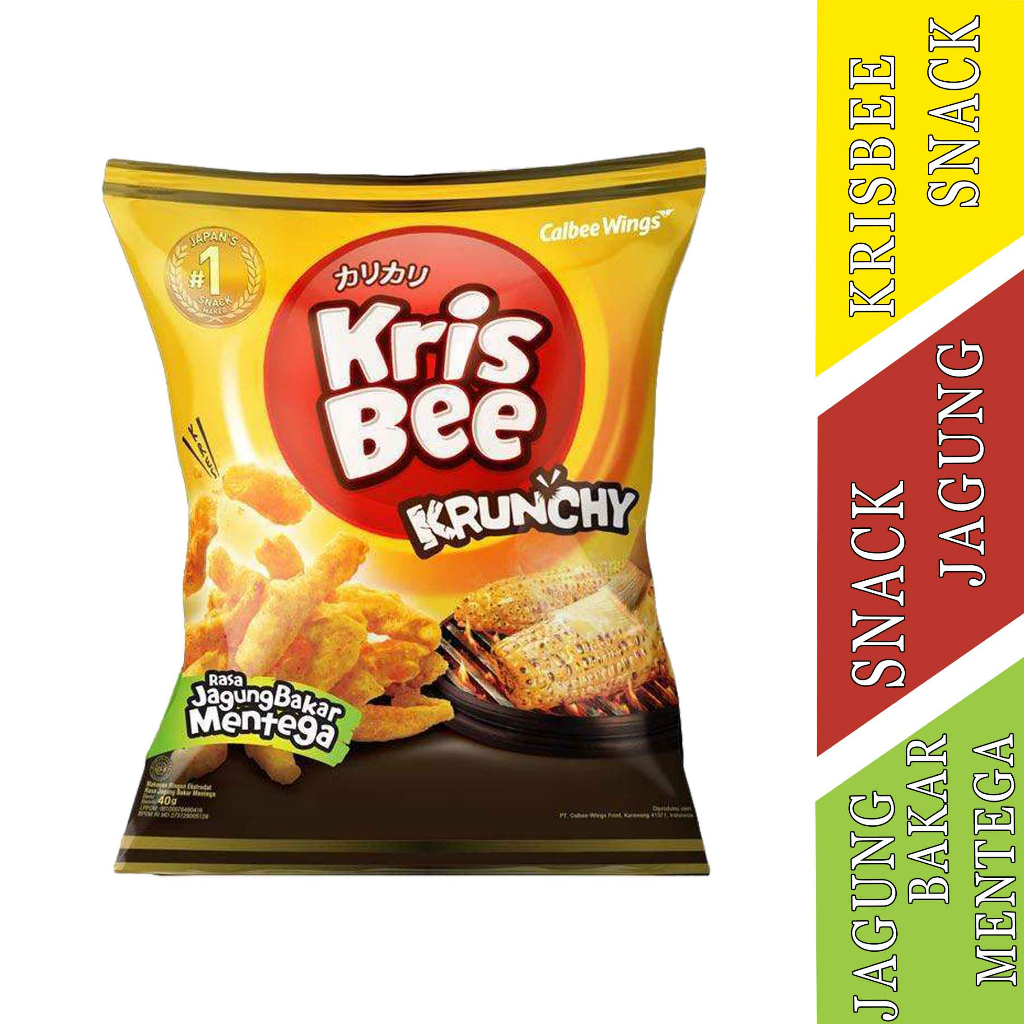 

SNACK KRIS BEE RASA JAGUNG BAKAR MENTEGA 40g