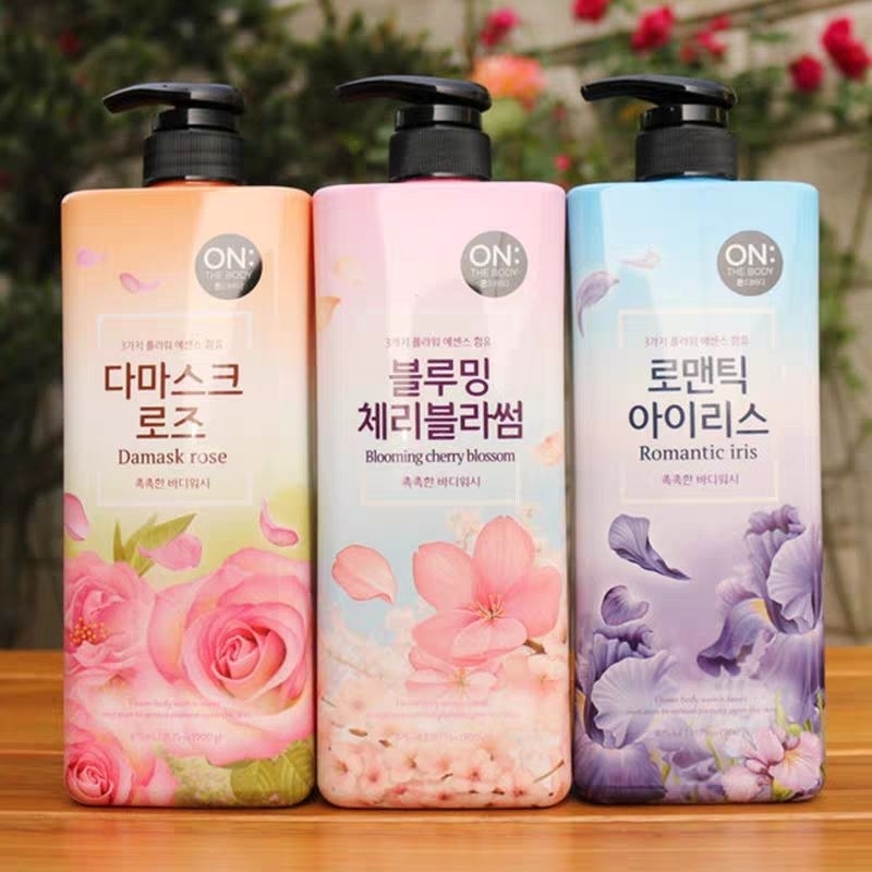 SABUN MANDI parfum Korea LG On The Body Wash Shower Gel (mandi spa, sabun cair)