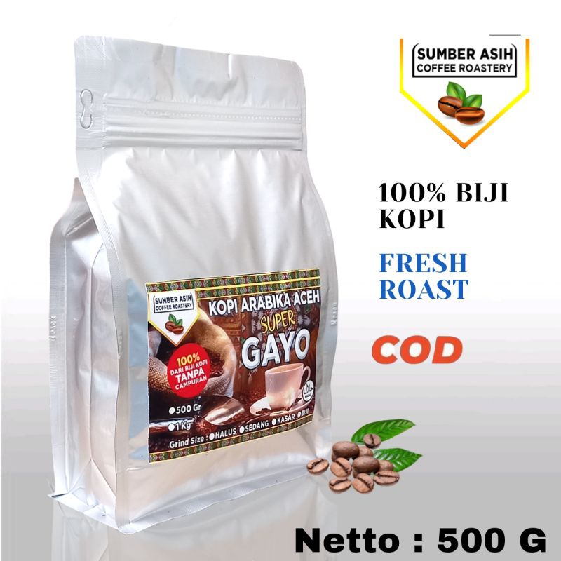 

Kopi Arabika Aceh Gayo 500 Gram / Roasted Commercial Espresso