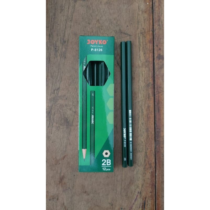 

[ LUSIN ] PENSIL 2B JOYKO P-8126 / PENSIL UJIAN / PENSIL HOTEL / PENSIL KANTOR