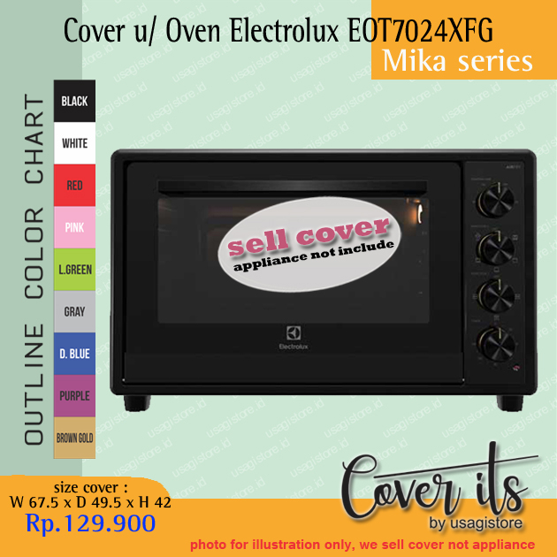 COVER UNTUK OVEN MICROWAVE ELECTROLUX EOT7024XFG