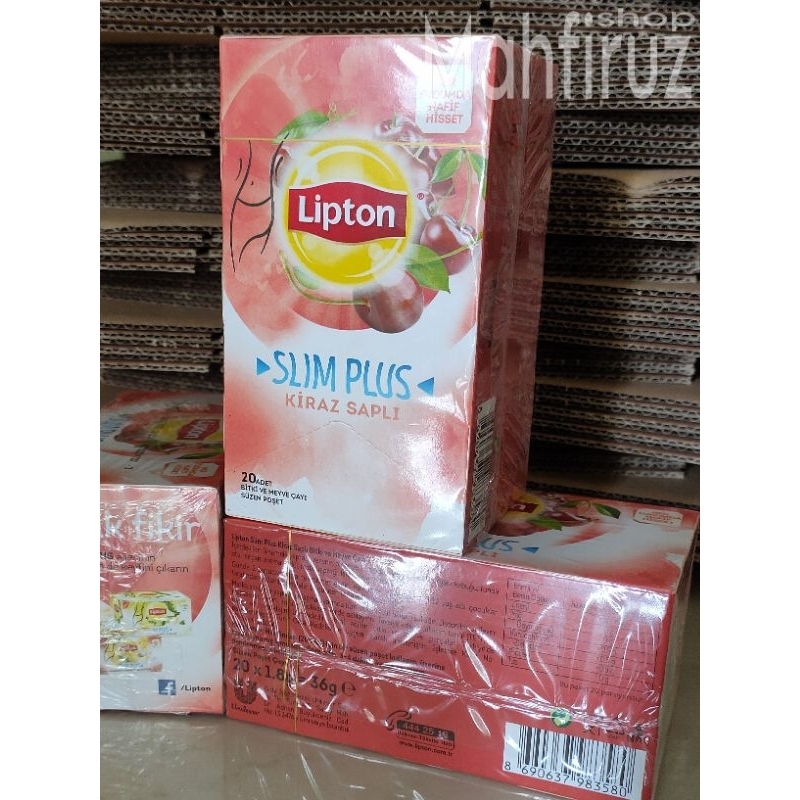 

Teh Lipton Slim Plus