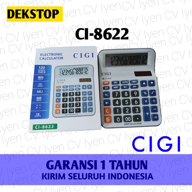

kalkulator Dekstop Cigi CI-8622 / Cigi CI 8622 / cigi ci 8622 / kalkulator cigi