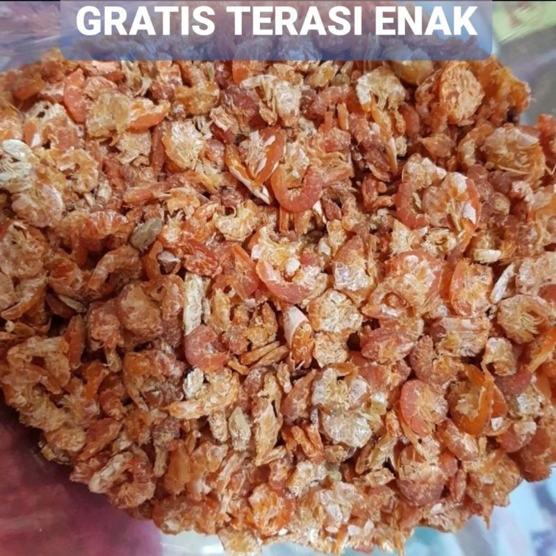 

Ebi Mentah 100gram GRATIS terasi ENAK khas Cirebon