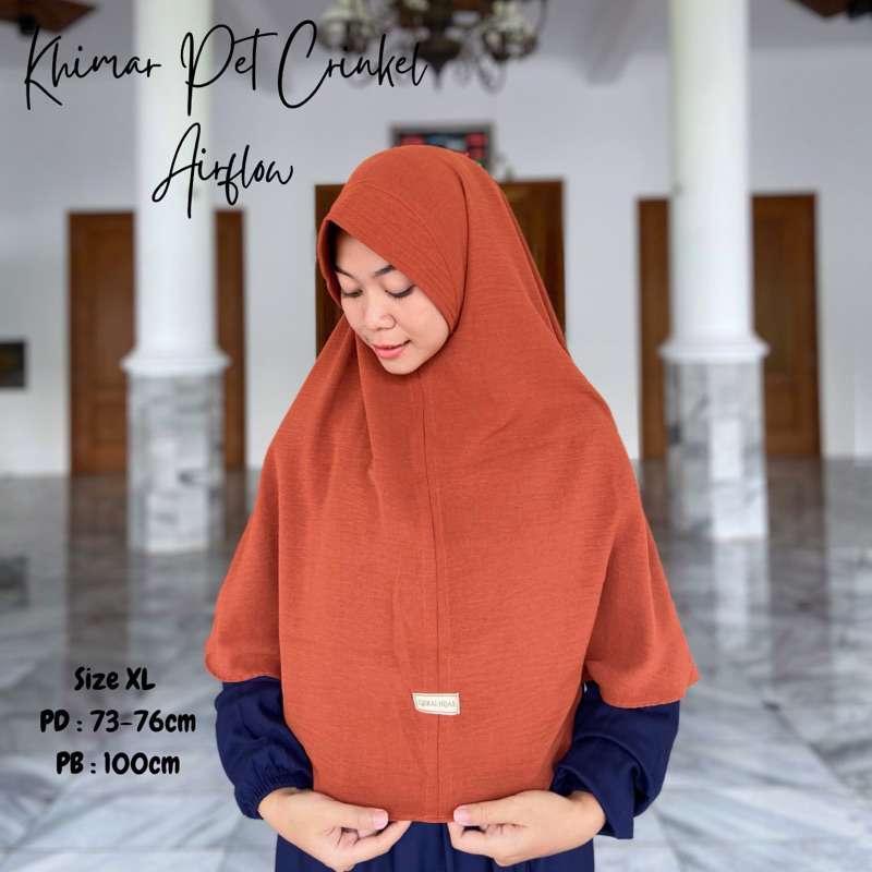 Khimar PET Antem Crinckle Airflow XL