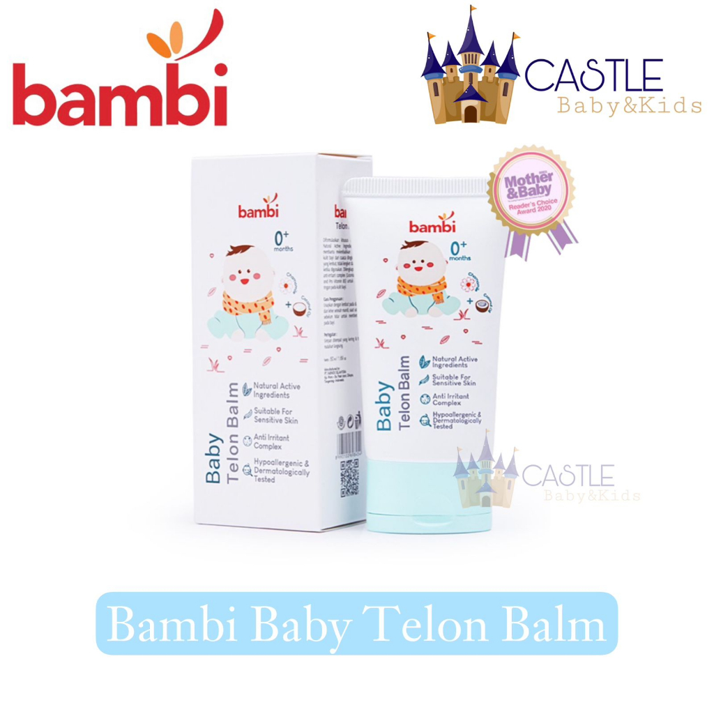 Bambi - Baby Telon Balm 50ml - Telon Cream Bayi