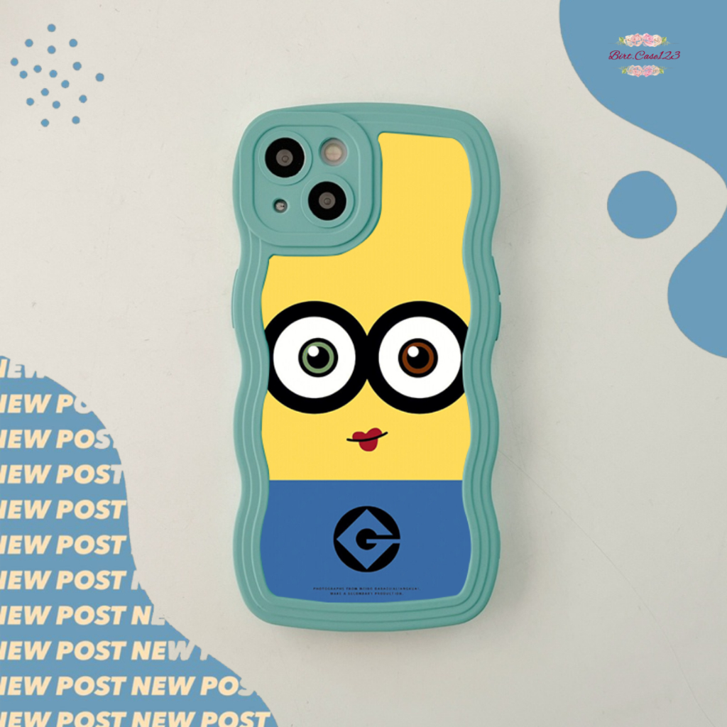 CUSTOM SOFTCASE SILIKON GELOMBANG WAVY CUSTOM MINNI FOR REALME C2 5 5I C11 C20 C12 C25 NARZO 30A 50A PRIME C30 C35 BC7687