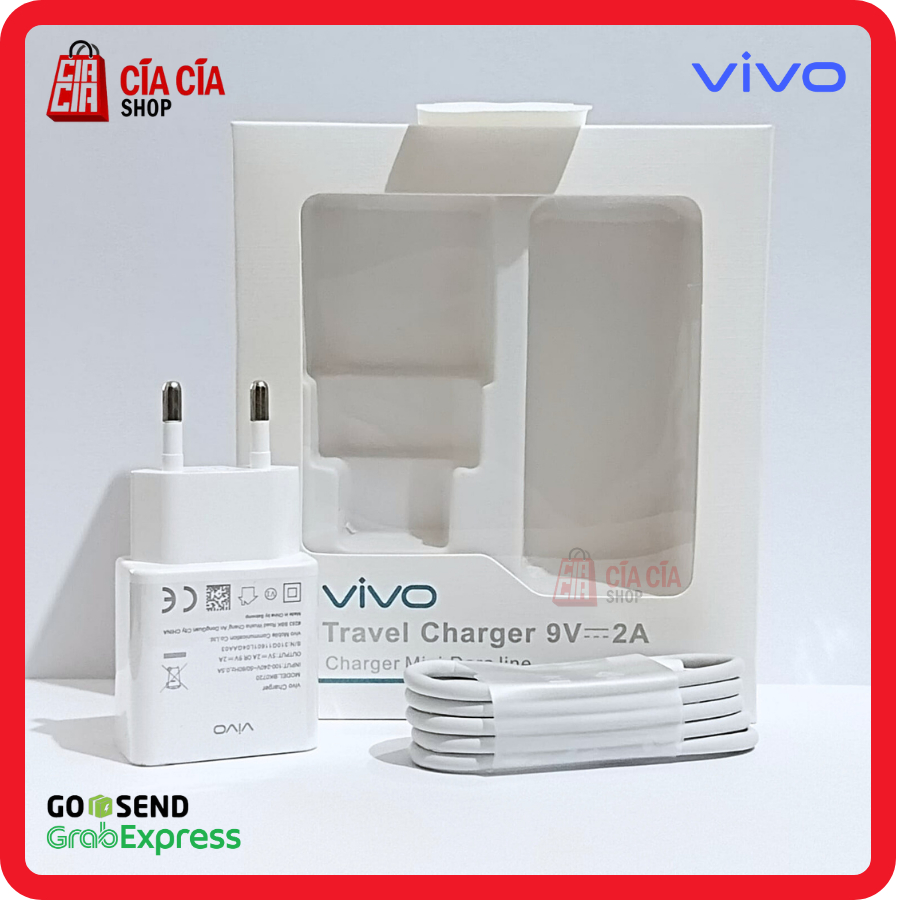 Charger vivo 2A 9V fast charging original 100% casan vivo BK0720