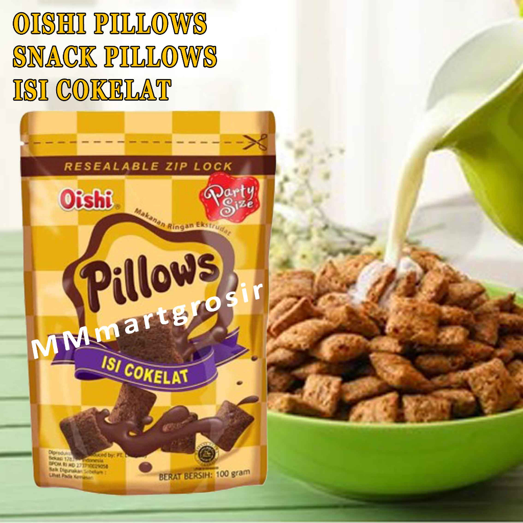 

OISHI SNACK PILLOWS ISI COKLAT 100g