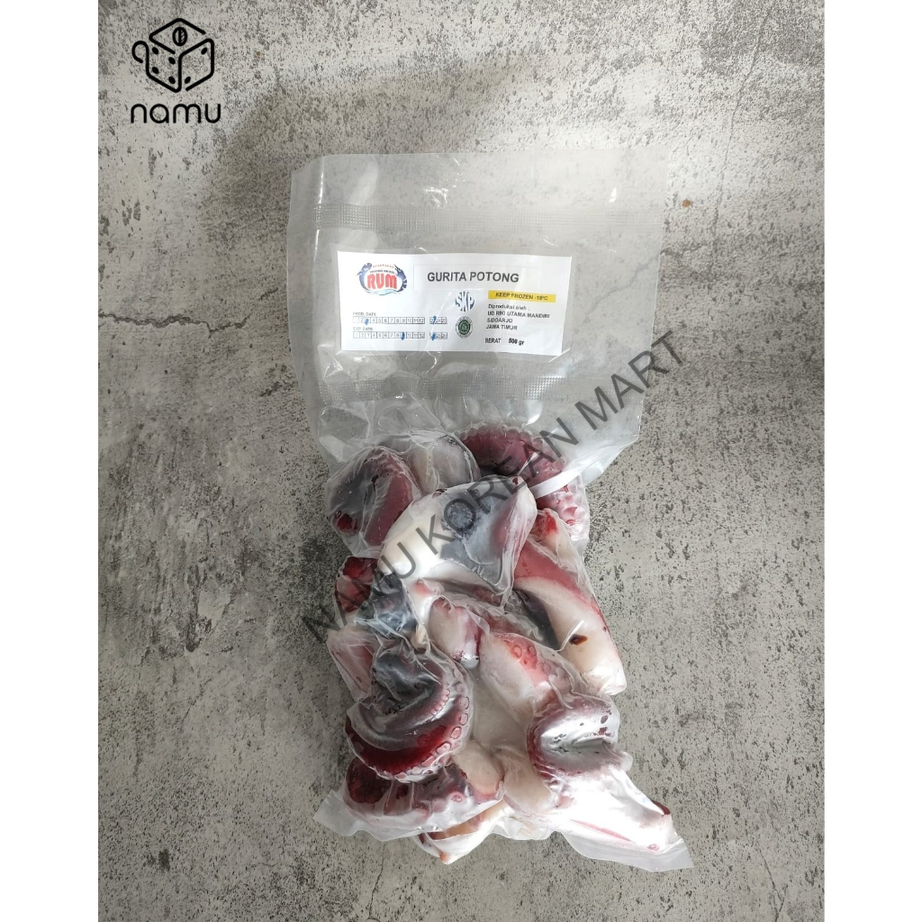 

Boiled Octopus 500gr / Gurita Rebus / Gurita Potong / Octopus Boiled Cut / Gurita / Octopus