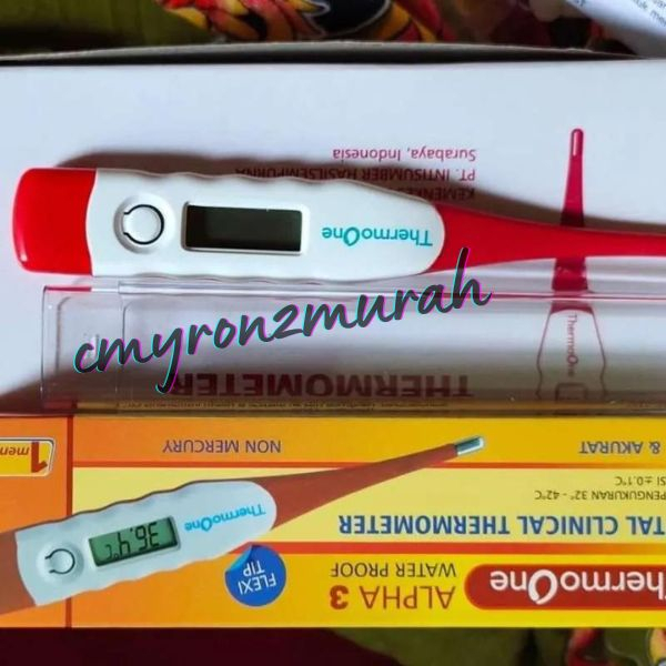 (◕.◕)   Thermometer Digital OneMed Thermo One 3 Waterproof Termometer // Thermo Onemed - Ujung Lentu