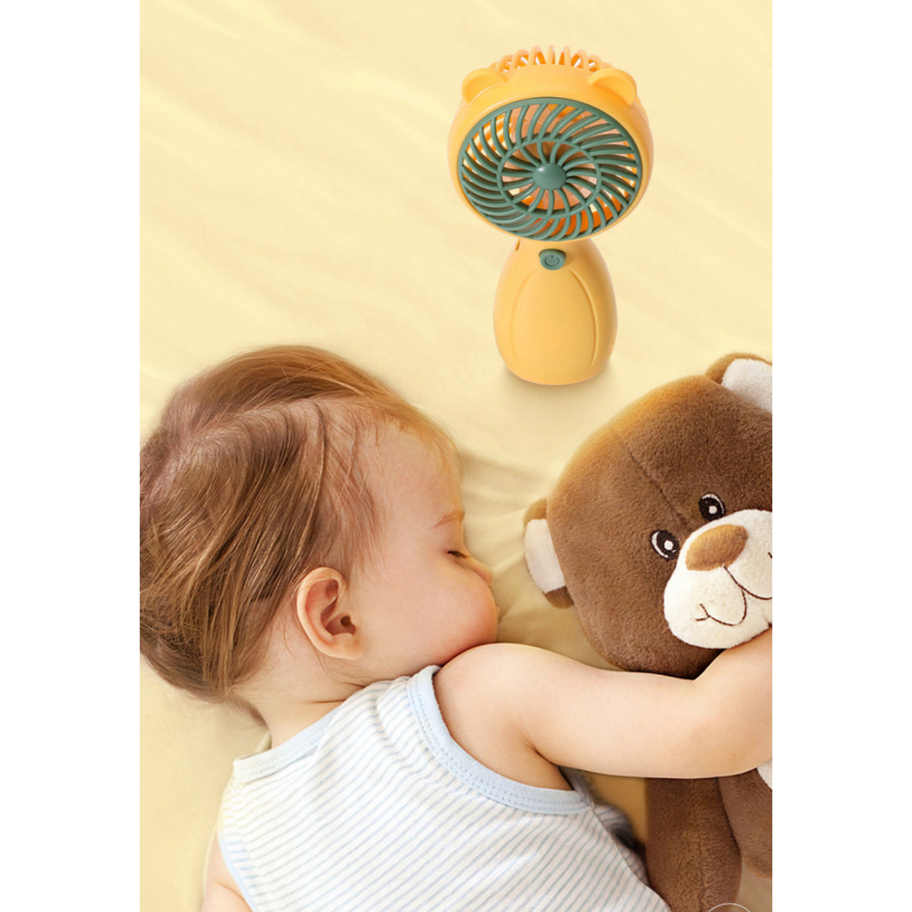 [OL] Kipas Mini Fan Bear Kipas Meja Mini Usb Portable