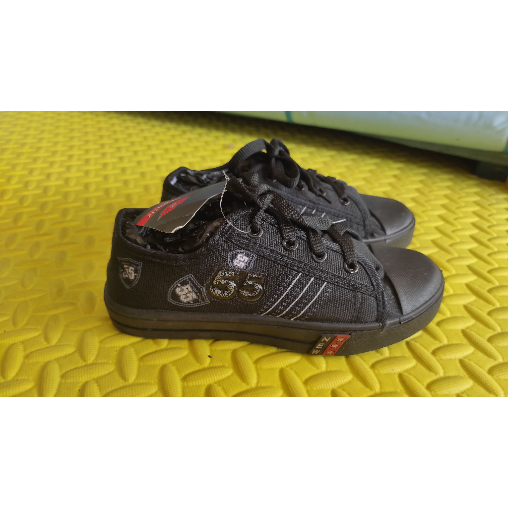 SEPATU ANAK//SEPATU SEKOLAH HITAM NEW SPICER 55 IMPORT