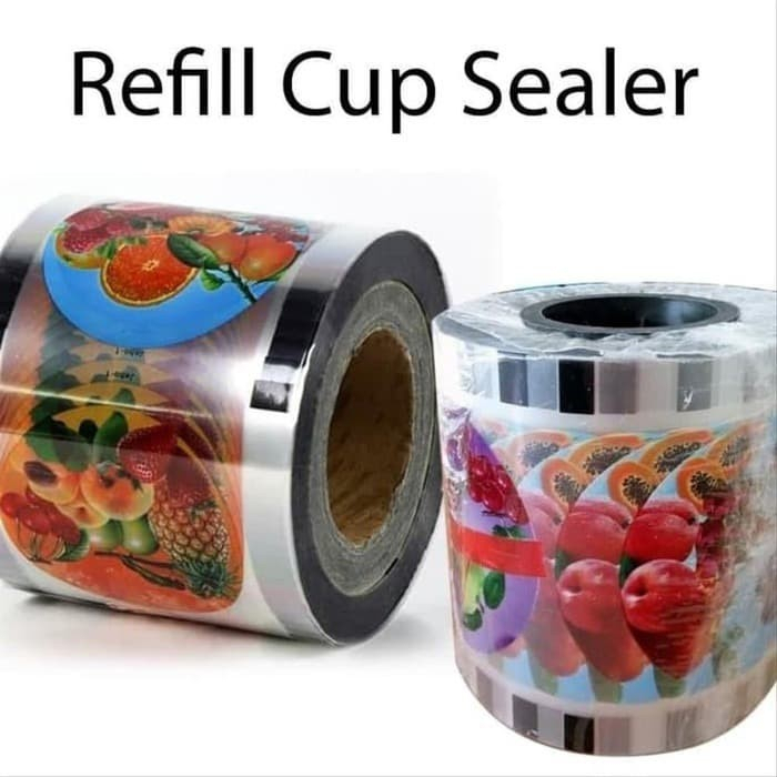 Plastik Lid Cup Sealer Motif 1200+ Tutup Press Gelas Seal Pop Ice Minuman Motif Kartun