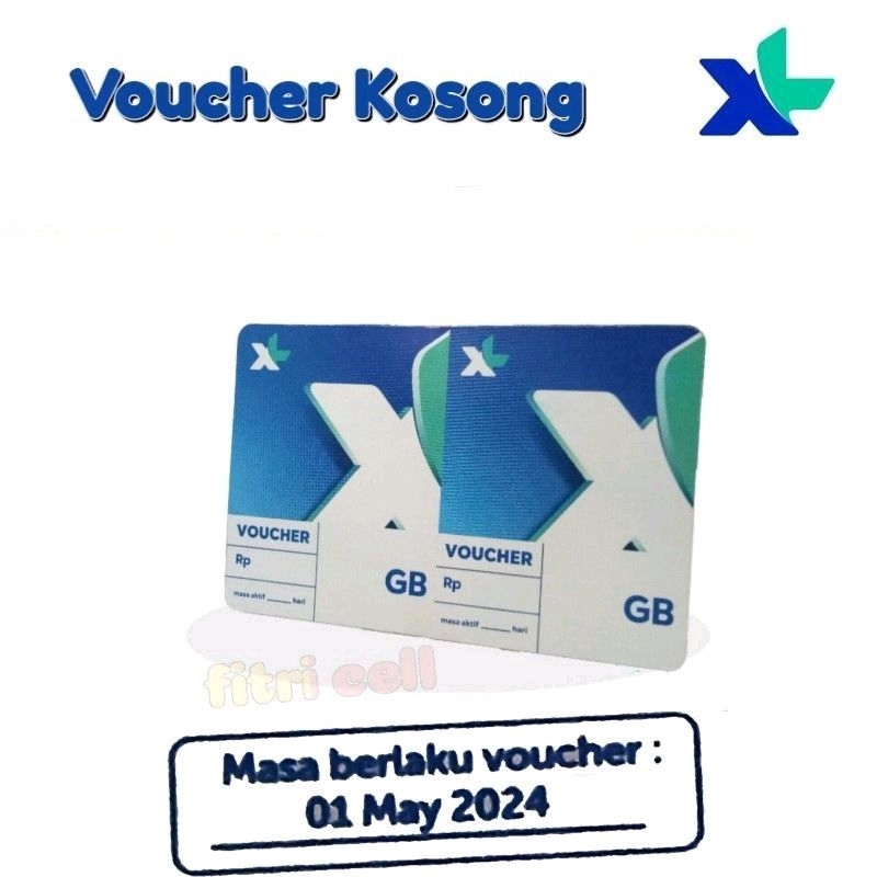 Voucher Kosong XL