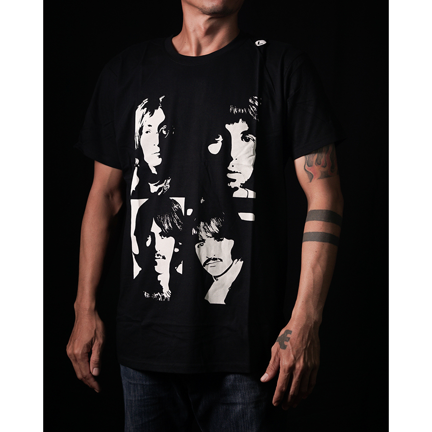 [ORI] Beatles Back In The USSR Black Tshirt Kaos Pria
