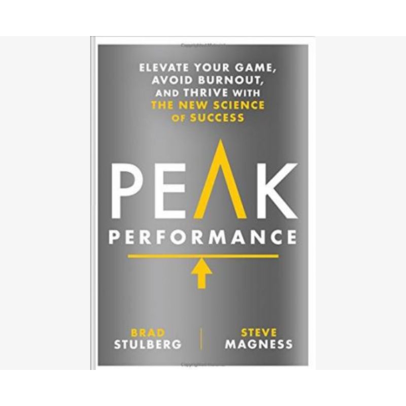 Buku Peak Performance