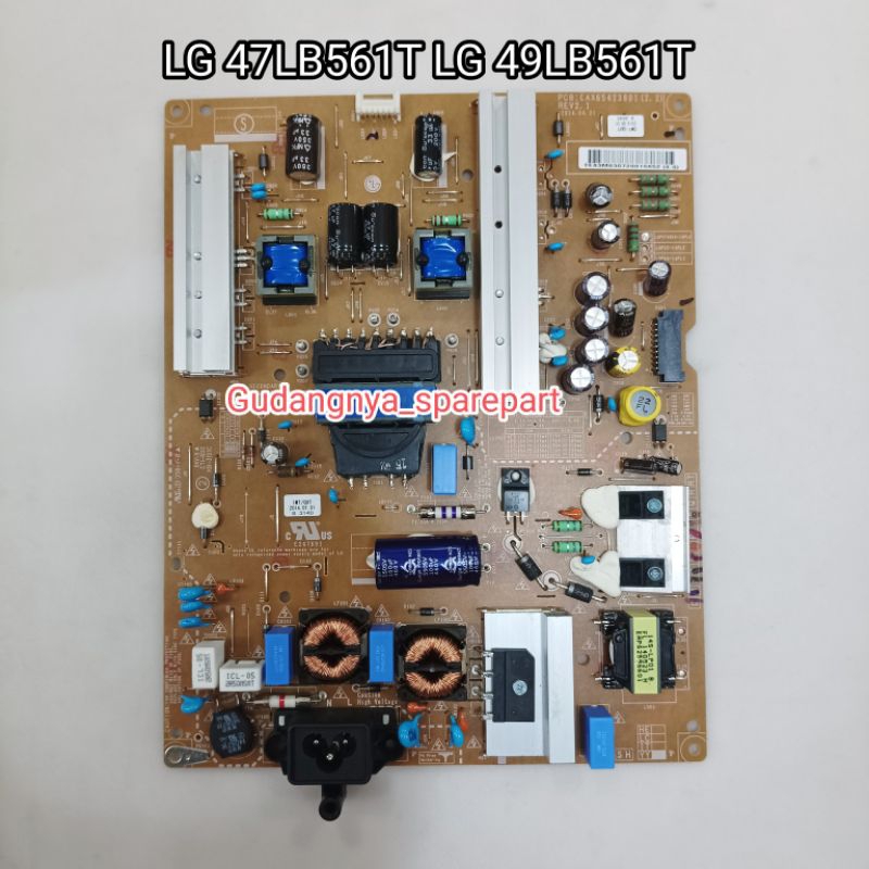 PSU POWER SUPPLY REGULATOR TV LED LG 47LB561T 49LB561T 47LB561 49LB561