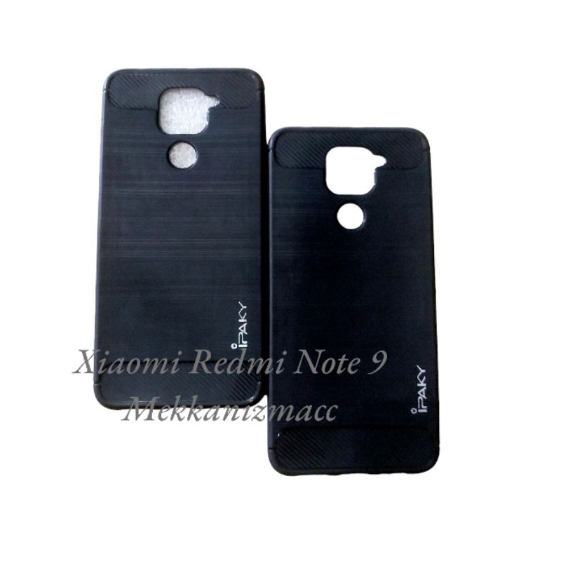 Xiaomi Redmi Note 9 Case Ribbon Softcase Ultratin Silikon Bkn Hardcase Backdoor