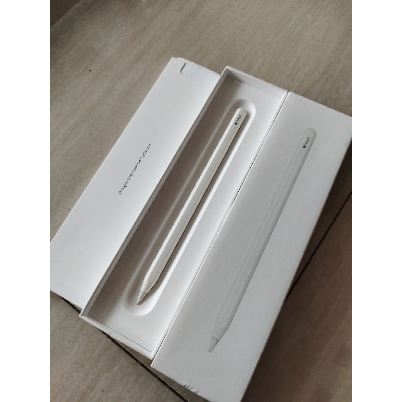 Apple Pencil gen 1&amp;2 fullset ori kondisi baik siap pakai