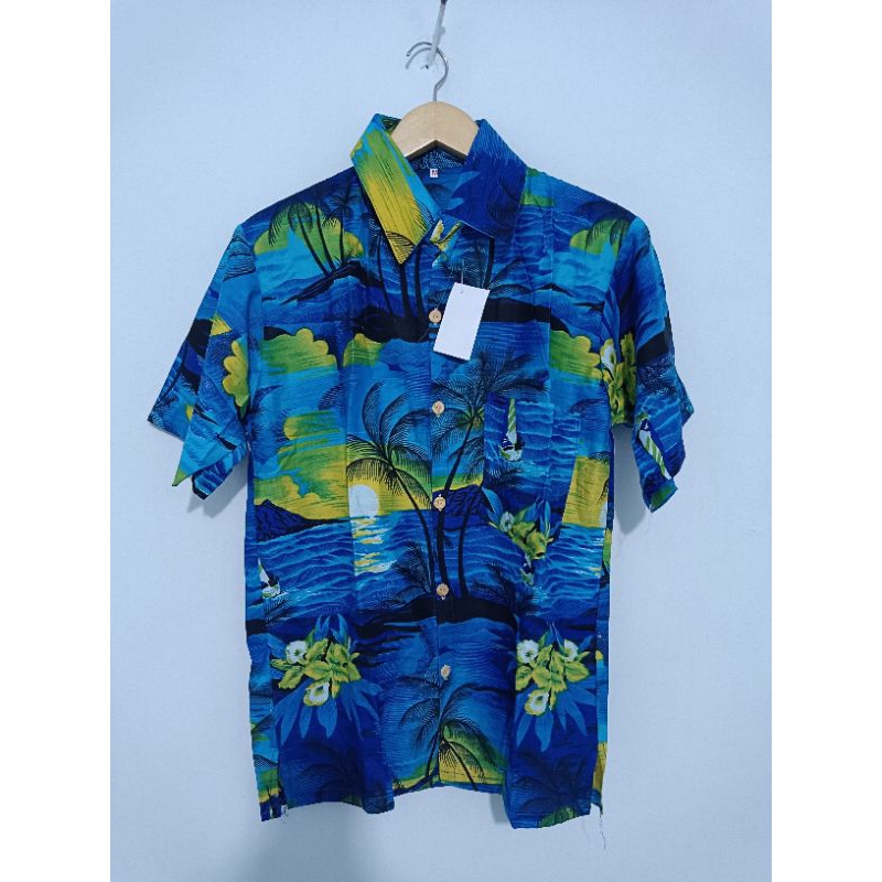 kemeja pantai / kemeja bali / kemeja motif unisex terbaik kekinian / kemeja surfing