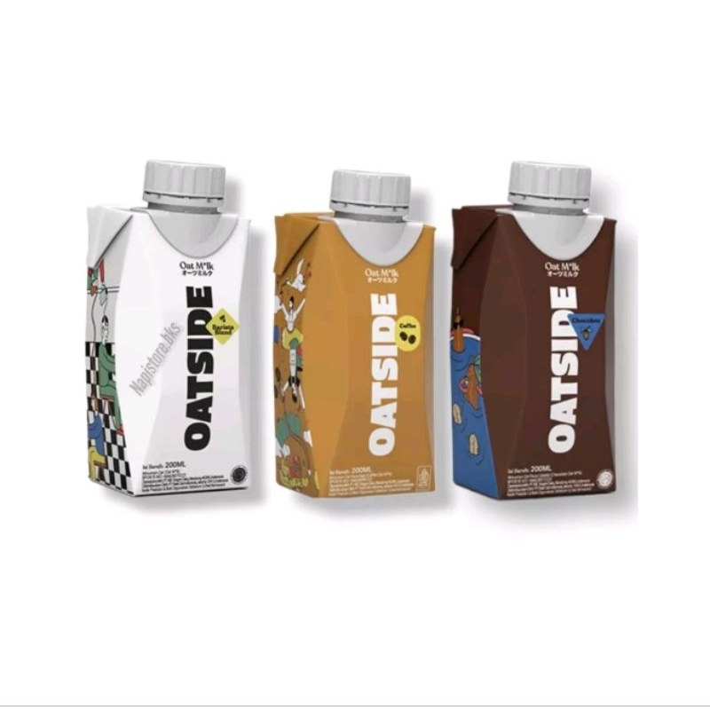 

OATSIDE OAT MILK 200 ML BARISTA BLEND/ CHOCOLATE/ COFFEE/HAZELNUT