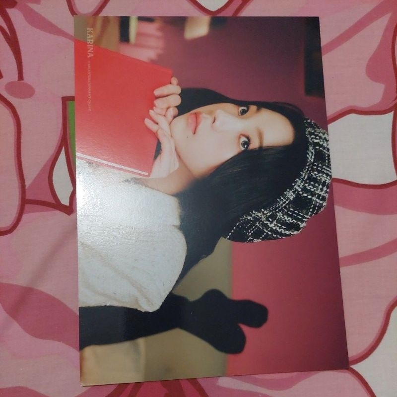 Aespa Official Karina A4 Poster Set Season's Greetings 2022