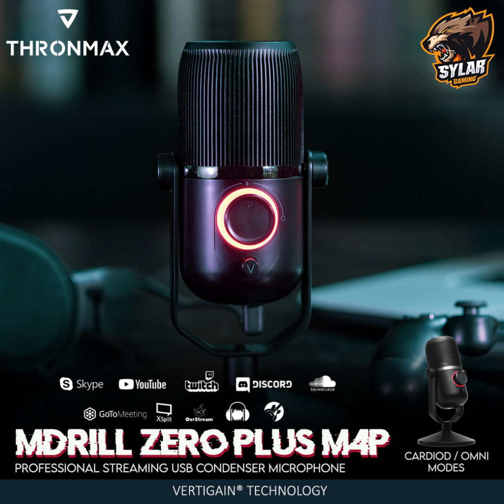 Thronmax Mdrill Zero Plus M4P USB Condenser Gaming Microphone