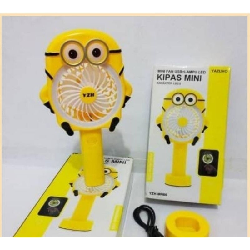 Kipas angin tangan karakter minion