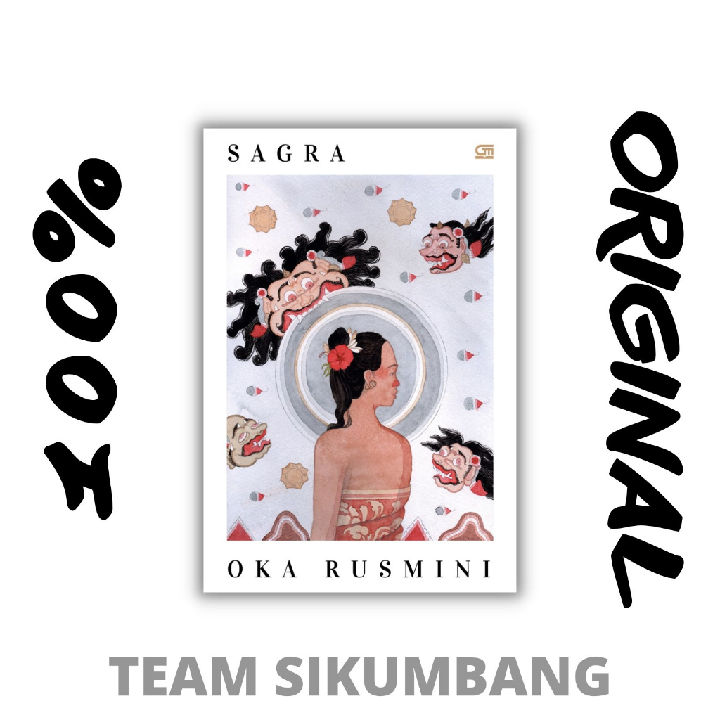 Buku Sagra Cover 2023 by Ida Ayu Oka Rusmini