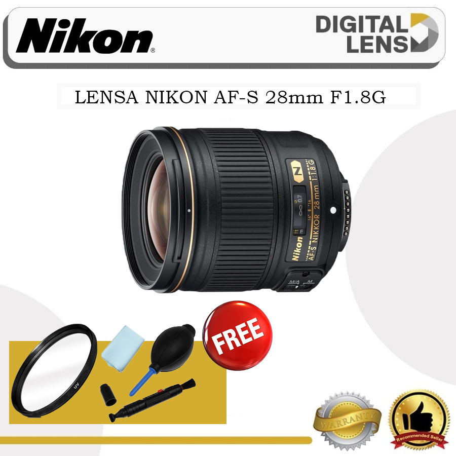 lensa nikon af-s 28mm f1.8g nano