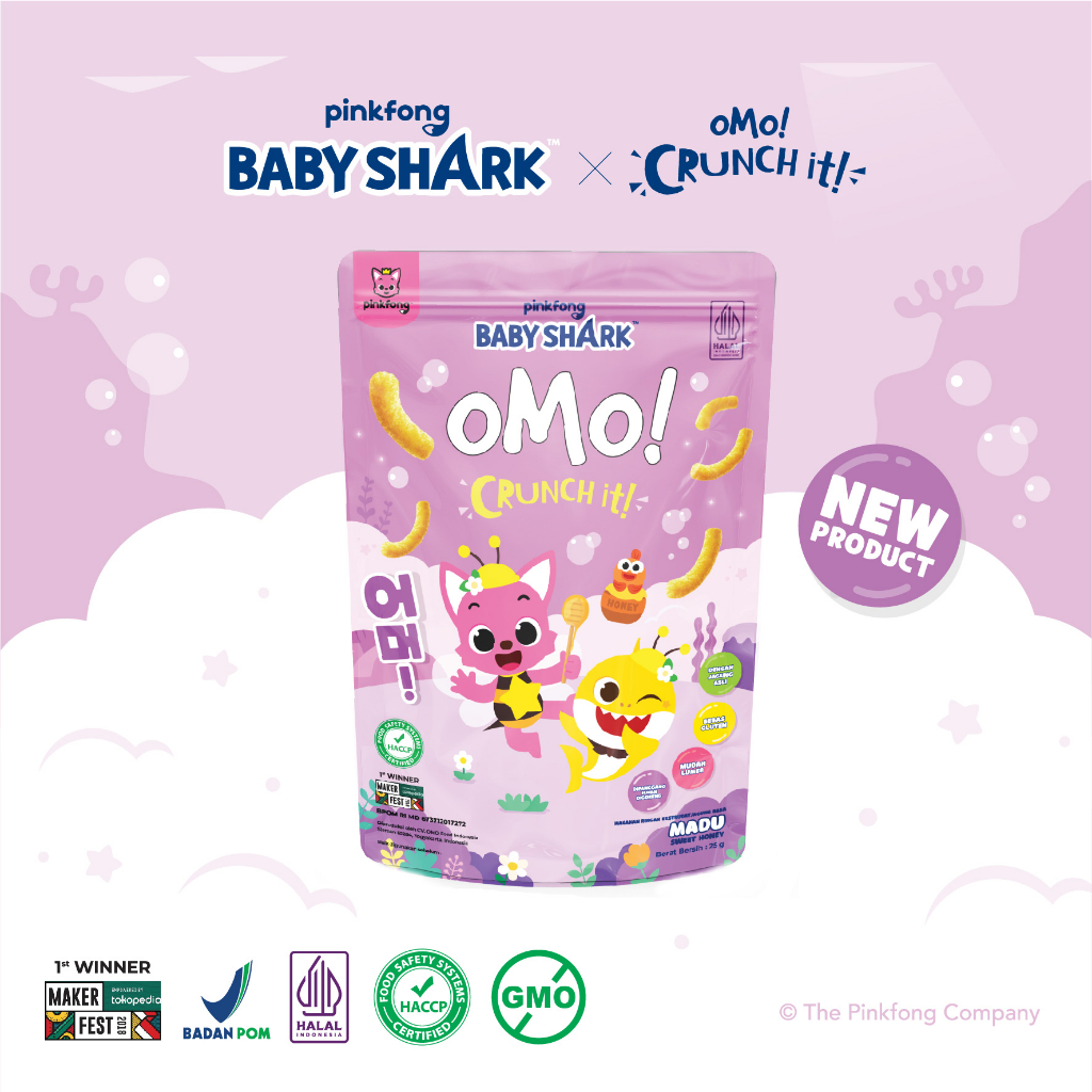 OMO! CRUNCH IT BABY SHARK MADU