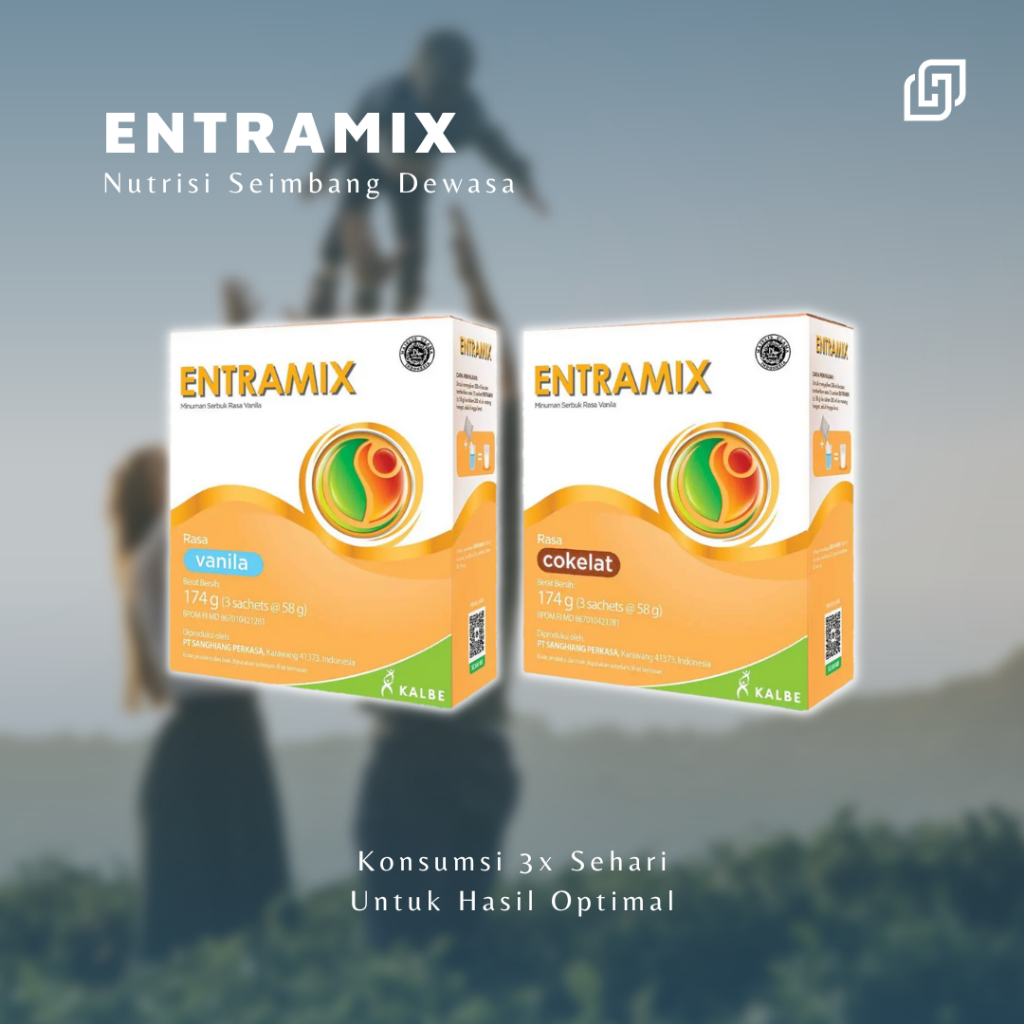 

Entramix Susu Coklat / Vanila 174 gr