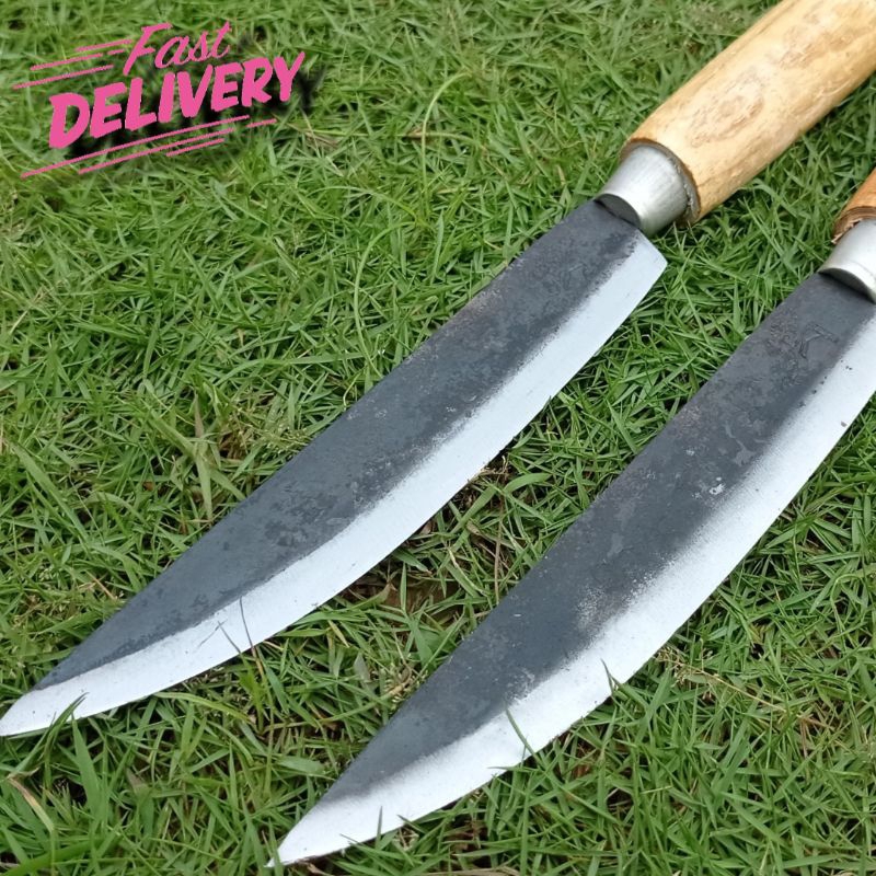 Pisau daging seset kulit hewan/pisau dapur murah serbaguna