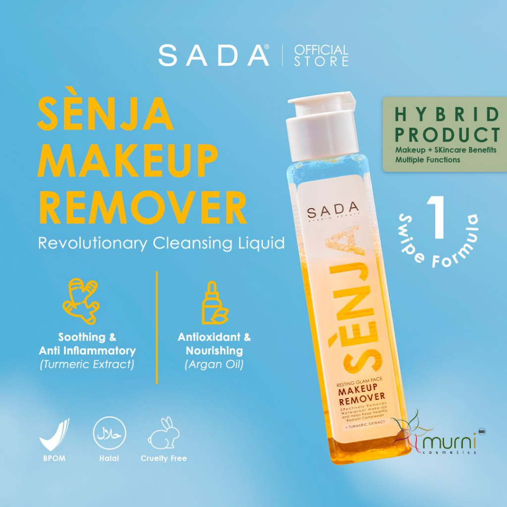 SADA SENJA RESTING GLAM FACE MAKE UP REMOVER 100ml