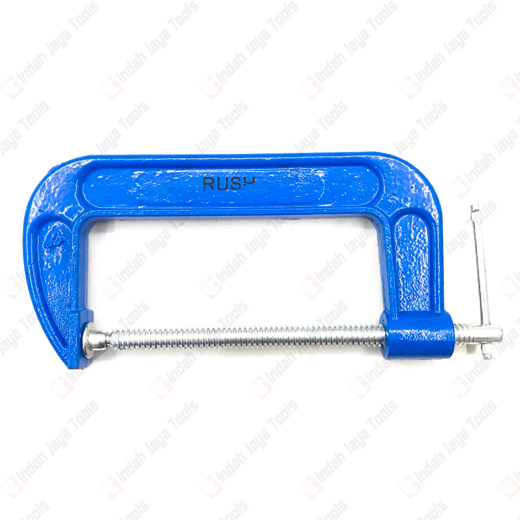 RUSH Klem C SATUAN 6 Inch - Catok Clamp Alat Jepit Penjepit