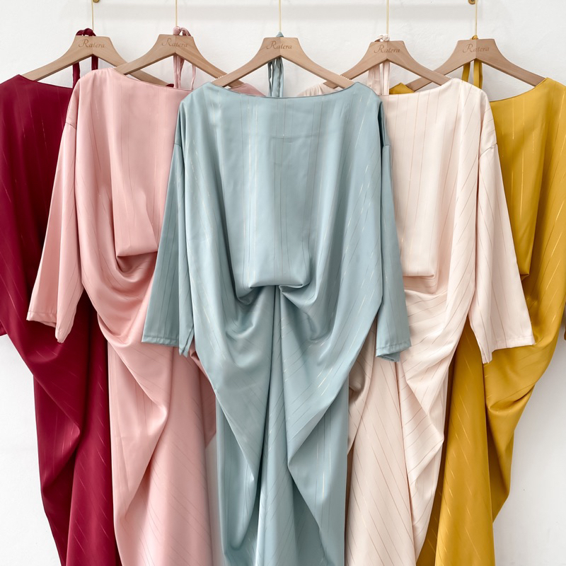 AURELA KAFTAN | GAMIS LEBARAN PAKAIAN WANITA DRESS MUSLIMAH