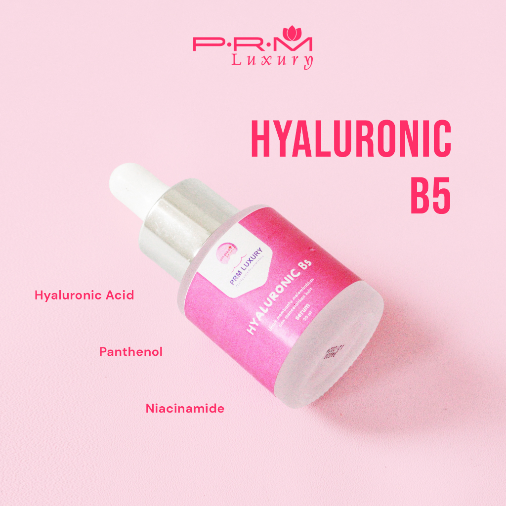 SERUM HYALURONIC B5 PRM LUXURY SKINCARE BPOM / SERUM WAJAH GLOWING