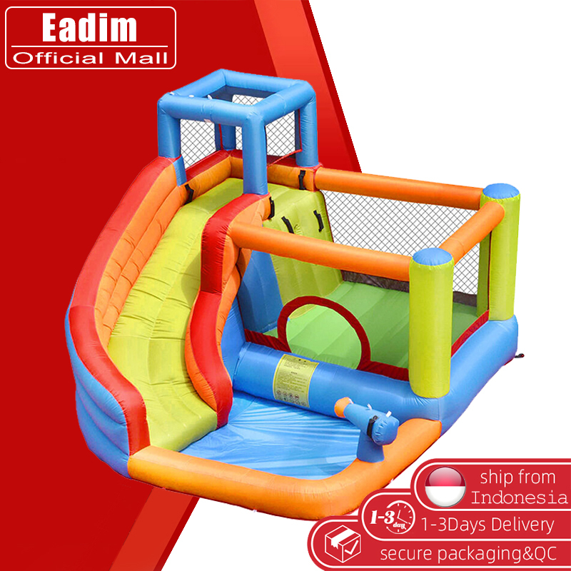 ★Ready & Ada★ kolam renang tiup perosotan anak Rumah istana balon inflatable toys bouncy castle main