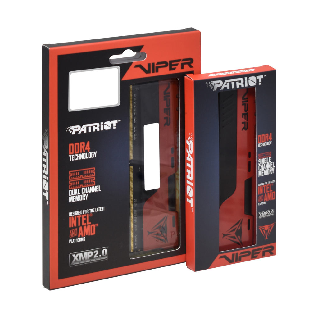 Patriot Viper Elite II 8GB PC RAM DDR4 3200MHZ PC4 25600 PVE248G320C8