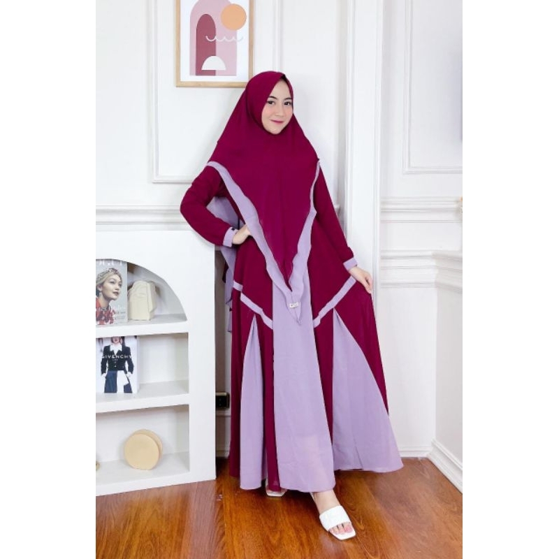 cheliana set syar'i ori nazkya