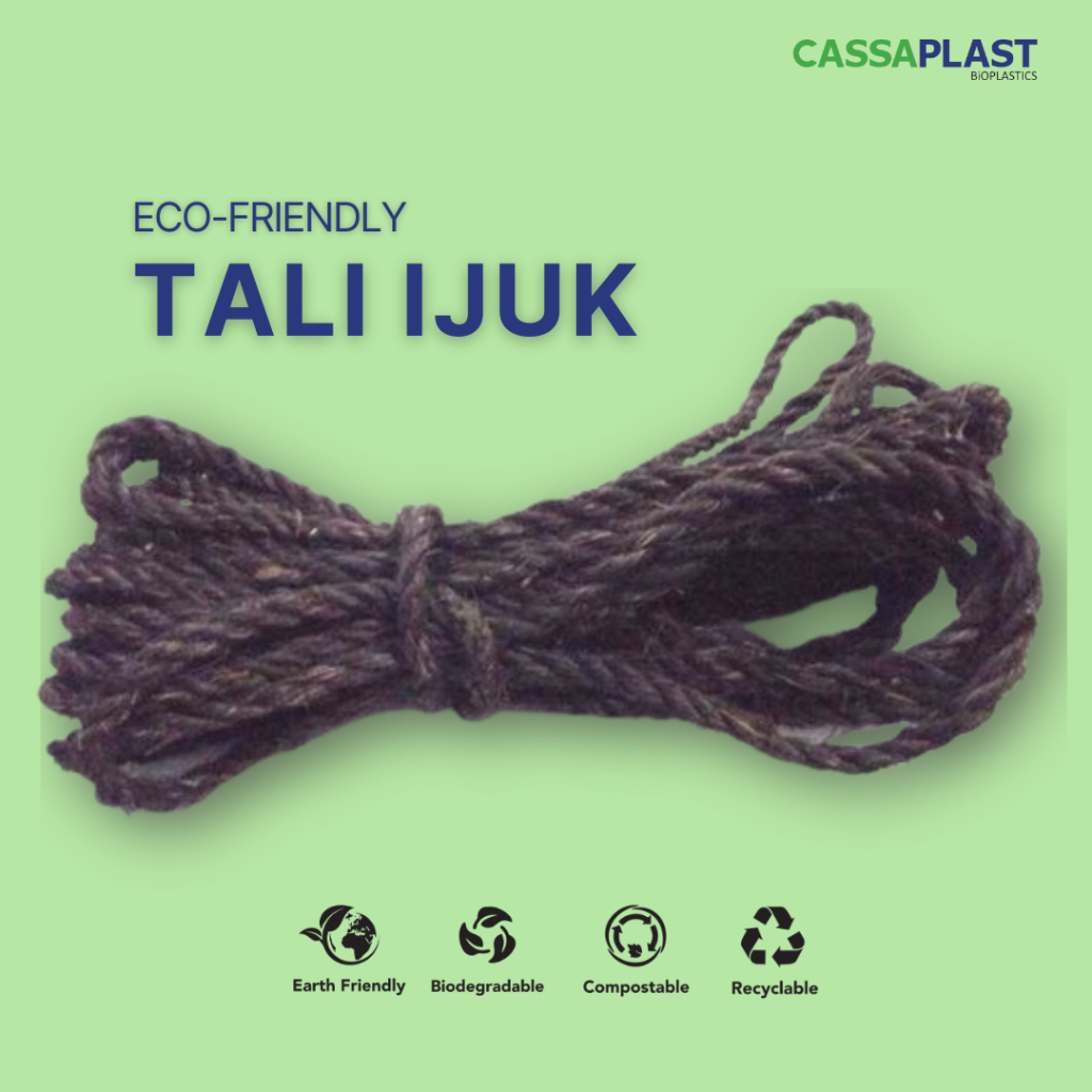 

Cassaplast Tali Ijuk Warna Hitam Per Roll 80 Meter