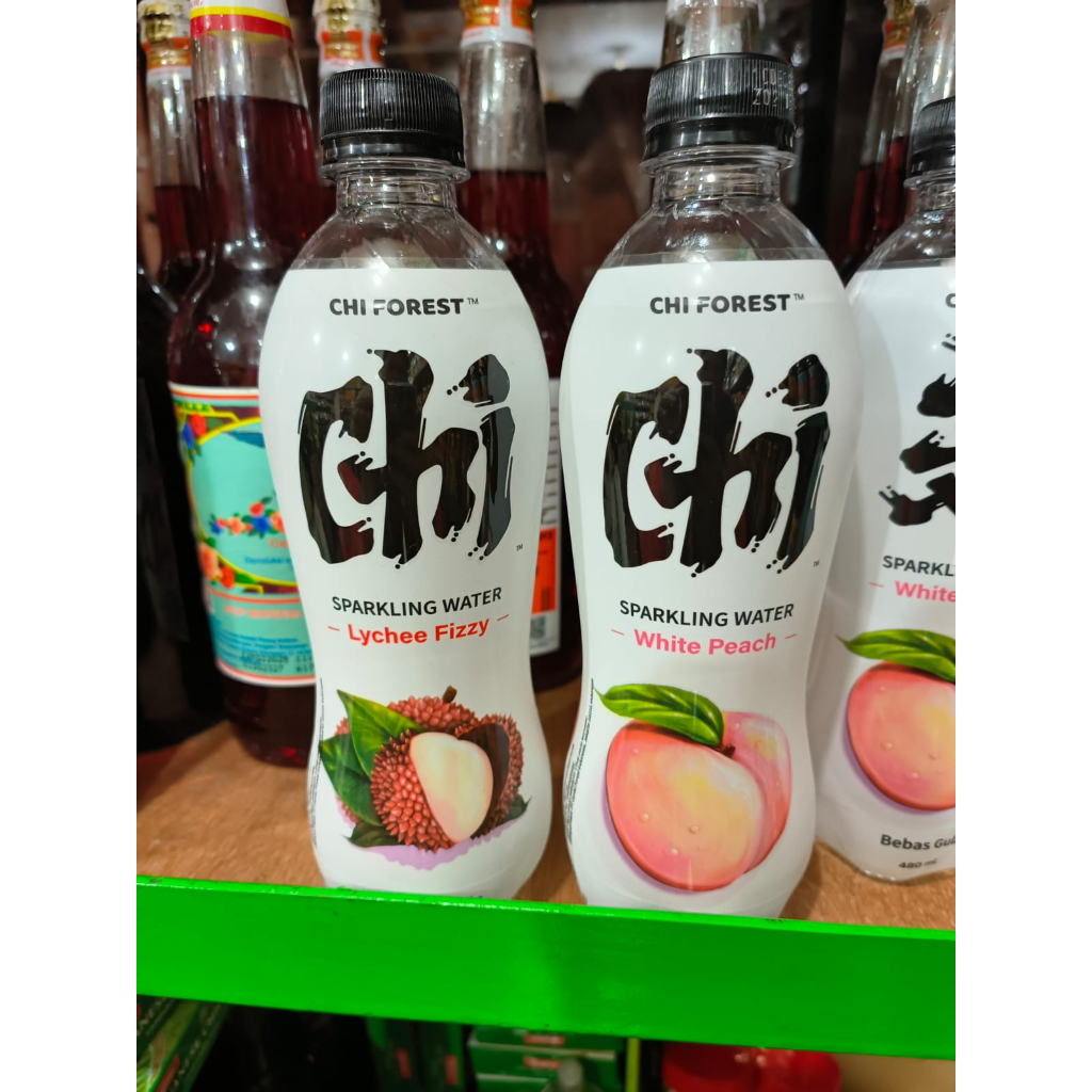 

Minuman Soda Bebas Gula Chi Forest Sparking Water Lychee&peach 480ml