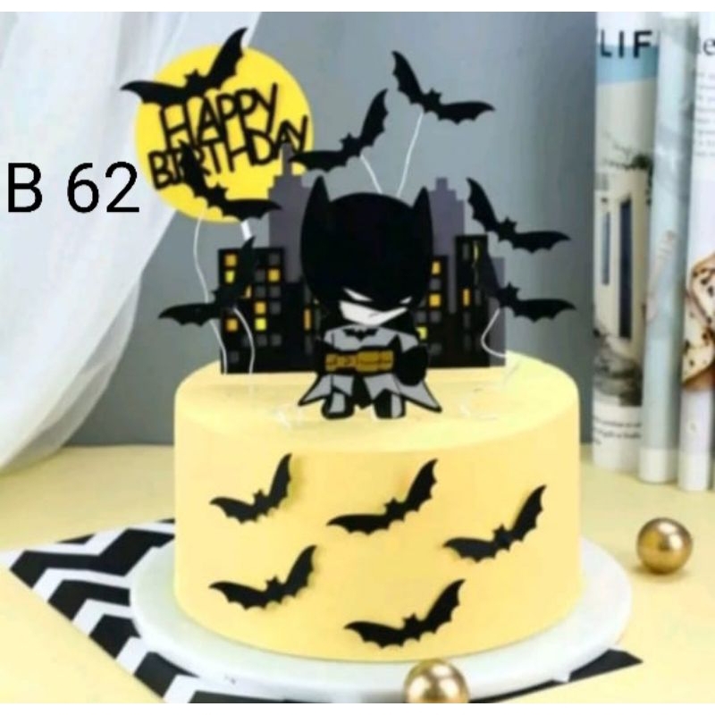 Topper Batman,Hiasan Kue Batman,Mainan Batman,Figure Batman