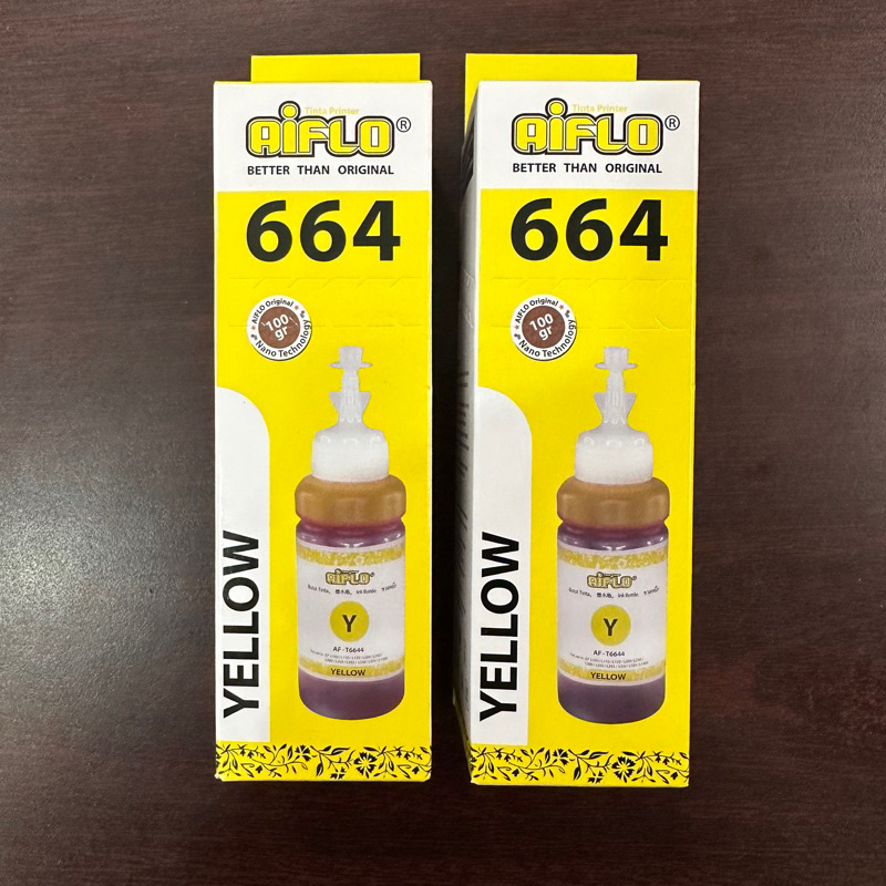 Tinta Epson 664 AIFLO KUNING for L100 L200 L350 - YELLOW
